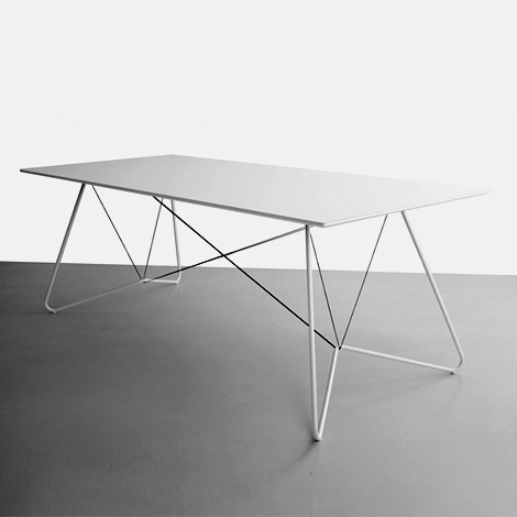On a string table #l #i #k #e