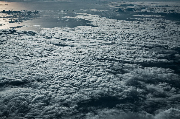 Sea of Clouds: Expansive Cloud Formations Over the Mediterranean and Caribbean Seas by Jakob Wagner #ocean #sun #clouds #aerial #birds #eye #fly #beautiful #view