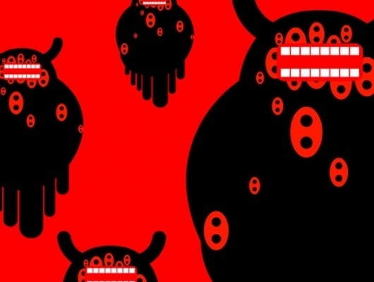 IdN™ POTM® — Granimator launches a special onedotzero curated collection #vector #red