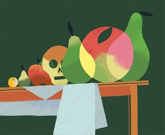 Damien Correll • Still Life with Skull #damien #interpretation #correll #re