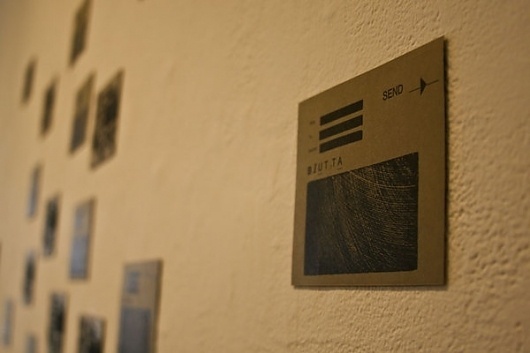 Post on the Behance Network #letterpress #screenprint #wood #grain #email #postcard #lost