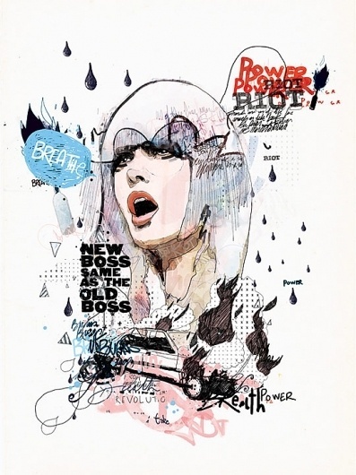 Web » Design You Trust – Social design inspiration! #poster #illustration #art