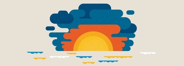 Sunset #richard #san #illustration #la #perez #francisco