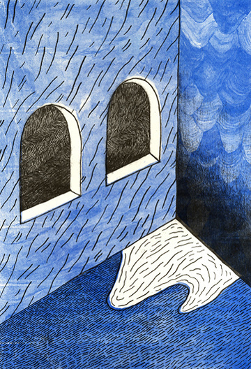 Dominic Kesterton #blue #illustration