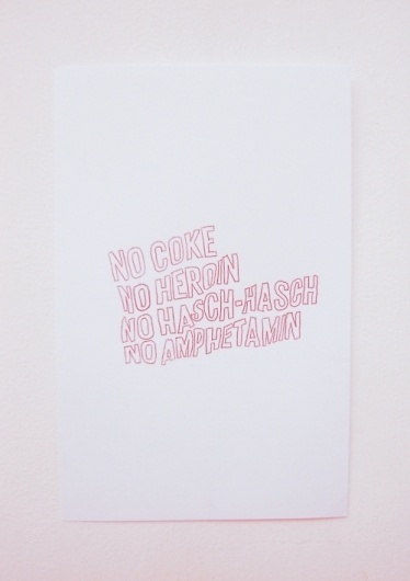 NO COKE #coke #pink #photo #no #typography