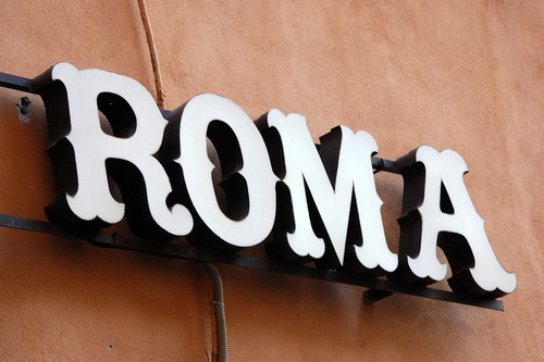 Typeverything.com Signage Roma. (by id29design) #roma
