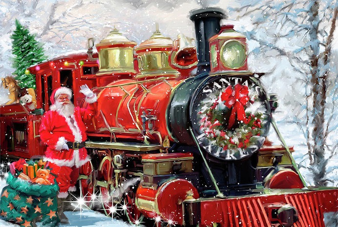 christmas paint by number & step by step easy christmas paintings #painting