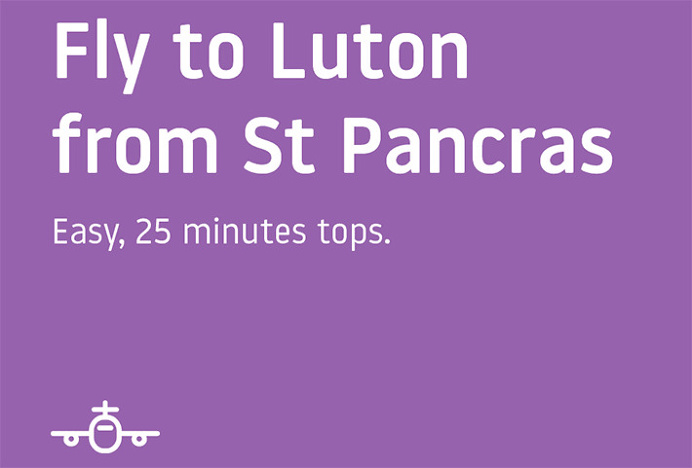 London Luton Airport by Ico Design and Atipo #typography #brand design