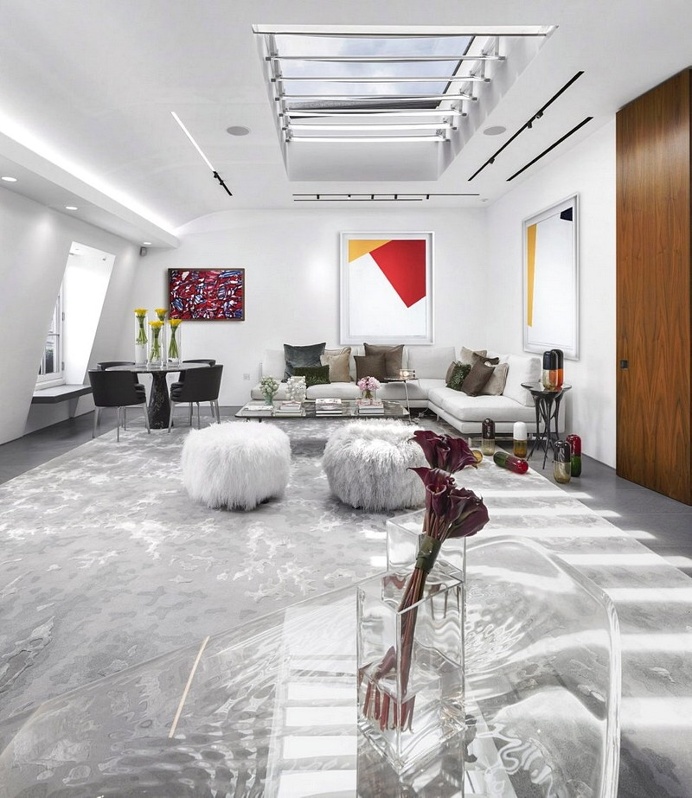 Search London Penthouse Renovation for a Young Art-Collector Couple