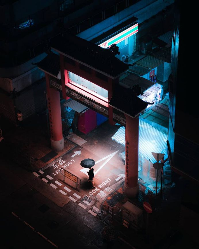 Stunning Cyberpunk Street Photography by Teemu Jarvinen