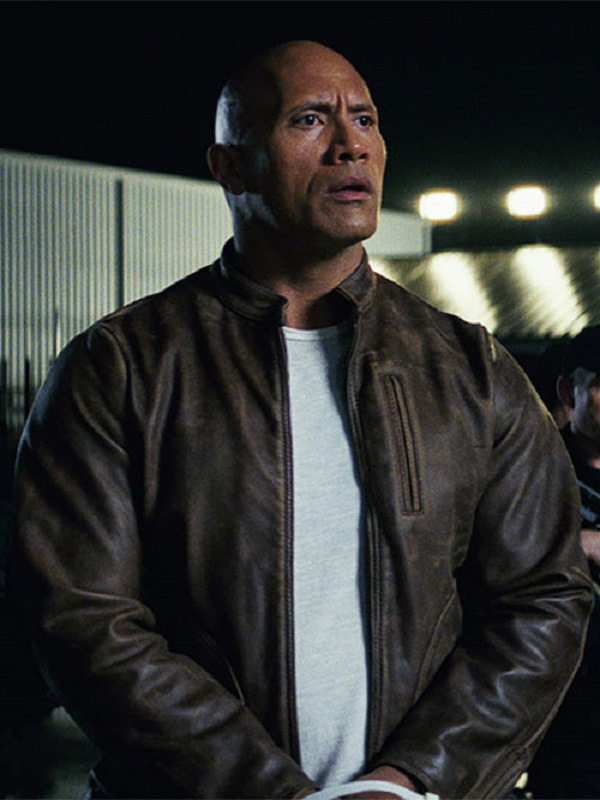 Rampage Davis Okoye Dwayne Johnson Leather Jacket