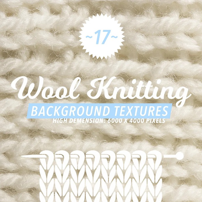 17 Wool Knitting Textures #woolknitting #wool #knitting #textures #backgrounds
