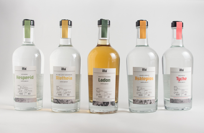illas Schnapsbrennerei – Packaging – Spirits Branding on Behance