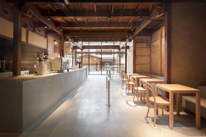 Blue Bottle Coffee Kyoto Cafe by Schemata Architects