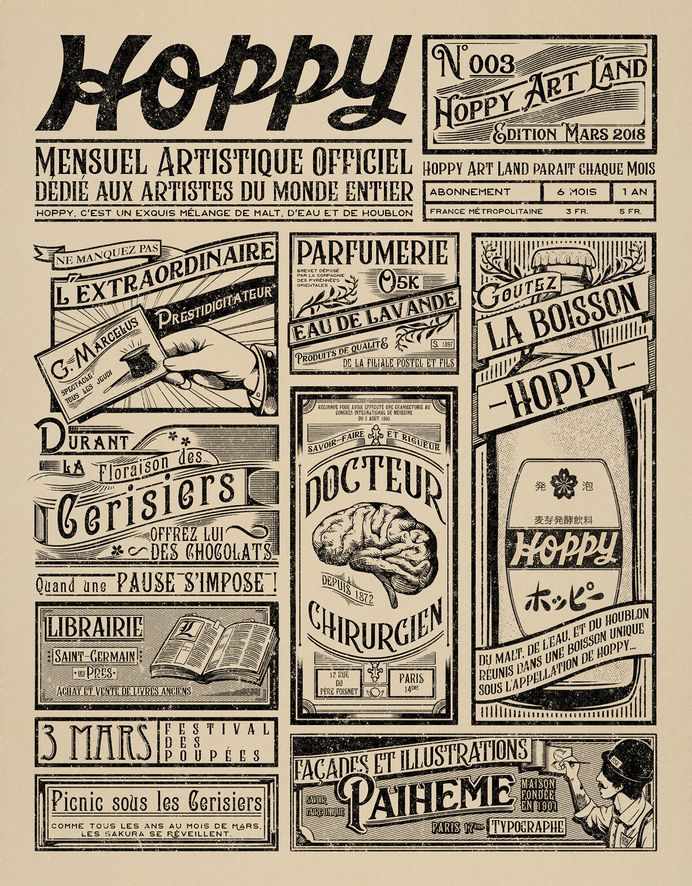 Hoppy Art Land on Behance