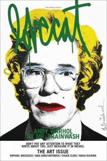 Lovecat 3 - Coverjunkie.com #andy #design #graphic #warhol #cover #hand #magazine #typography