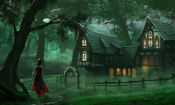 Fantasy Forest Girl Home Free Hd Wallpaper Download – WallpapersBae