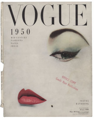 blumenfeld-vogue-1 #vogue #woman #print #design #lips #eyebrow #eye #vintage #blumenfeld #fashion #magazine #beauty