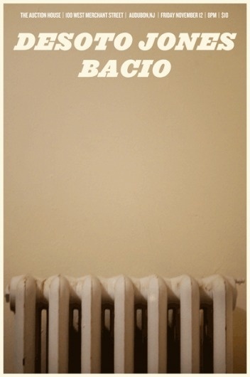 John Helmuth | Portfolio #tan #flyer #poster #radiator #apartment #bacio