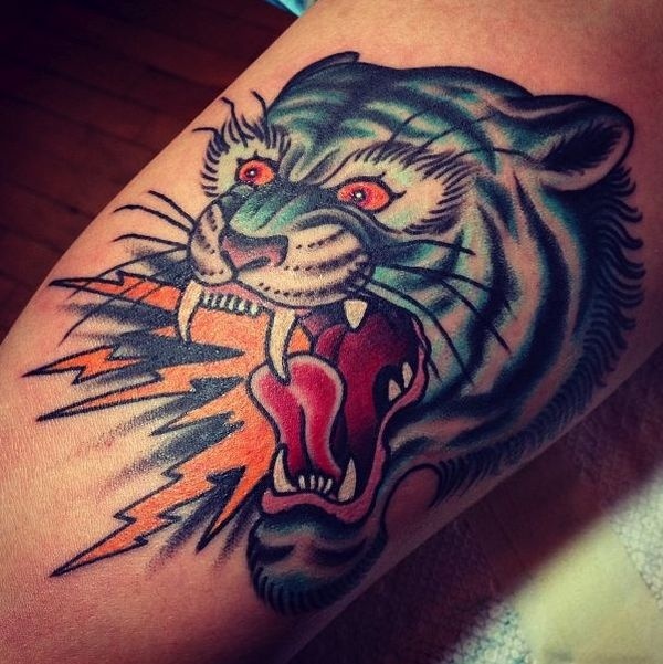 2 #tattoo #tiger
