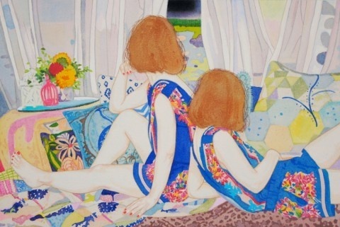 Naomi Okubo | PICDIT #pattern #design #color #painting #art #colour