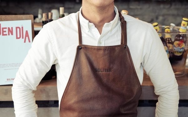 Bolivar on Behance #apron #branding #restaurant #heydays #bar #uniform