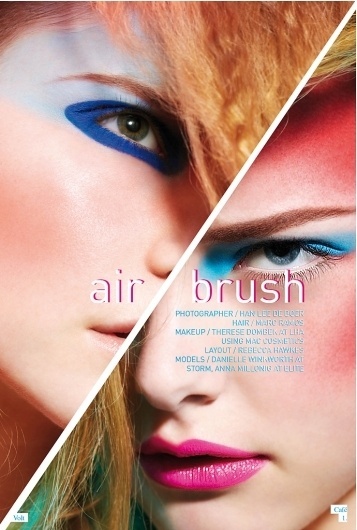 Airbrush | Volt Café | by Volt Magazine #beauty #design #graphic #volt #photography #art #fashion #layout #magazine #typography