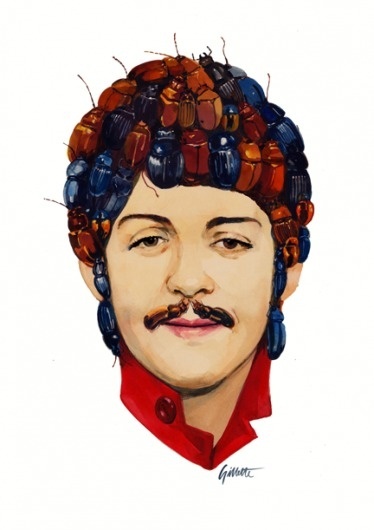 Print-Process / Product / is for Beatles (Paul) #illustration #poster