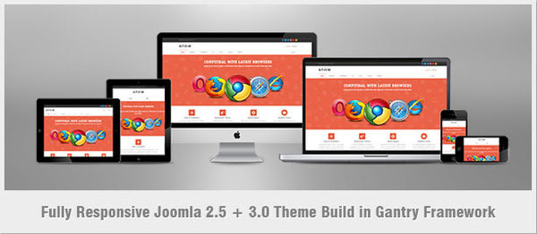 A-T-O-M | Responsive Multipurpose Joomla Theme #clean #theme #many #sophisticated #business #30 #is #portfol #k2 #a #styling #or #adaptable #m #and #+ #joomla #25 #lightweight #integration #more #bootstrap #the