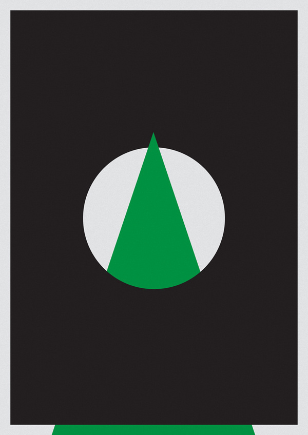 //// #geometry #minimalism #triangle #poster #circle