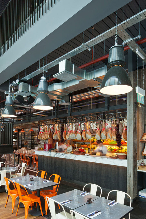 Jamie-s-Italian-in-Westfield, Stratford-City-Blacksheep-Jamie-Oliver-photo-Gareth-Gardner-Yatzer-4 #interior #design #restaurant