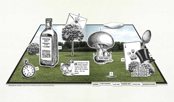 The White Rabbit website by Asylum #website #design #web