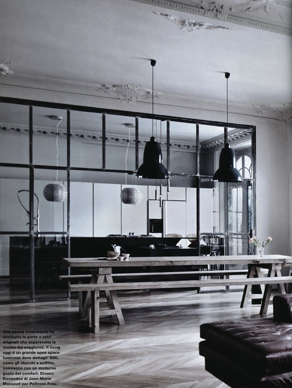 Lotta Agaton: Contrasts #interior #design #decor #kitchen #deco #decoration