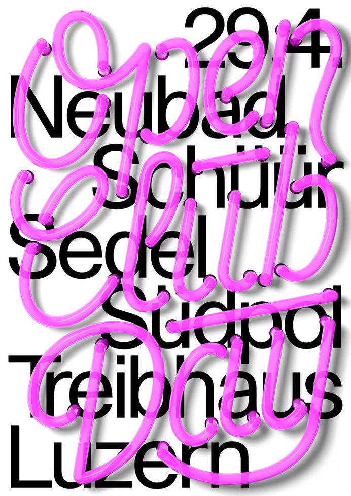 Erich Brechbühl’s Posters are Witty and Inventive, with an Element of Surprise