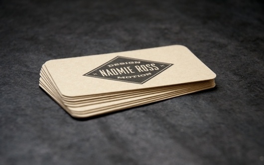 Naomie Ross // Design x Motion // New York #business #card #naomie #logo #ross