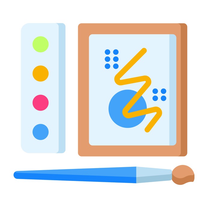 See more icon inspiration related to art, paint, brush, watercolors, art and design, Watercolor, paint brush, painting and drawing on Flaticon.