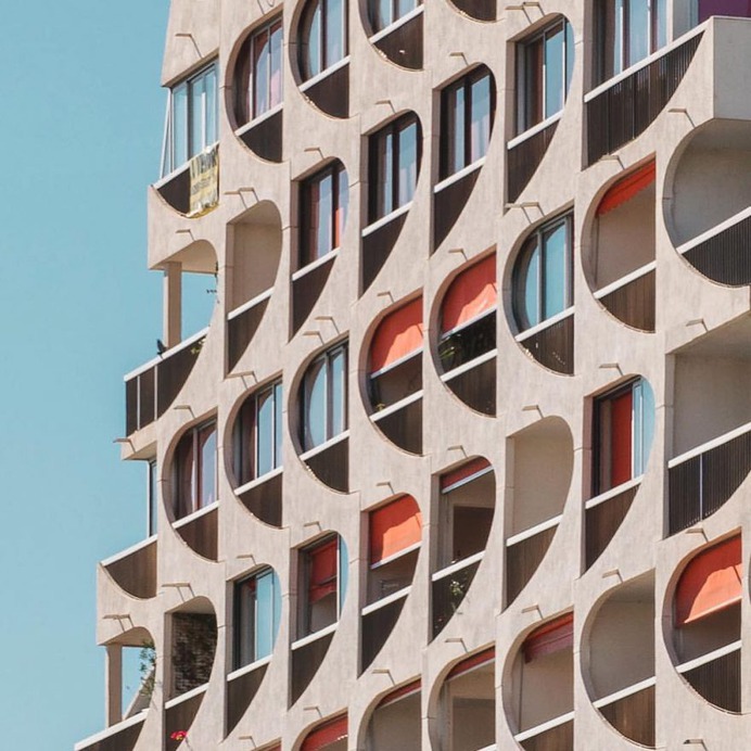 Brutalist Architecture Photography by Gregor Zoyzoyla