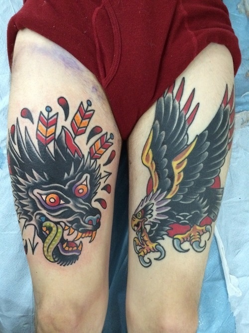 Neo traditional tattoo by Sophia Baughan  iNKPPL