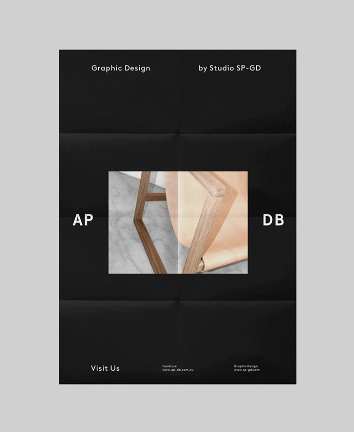 AP-DB by Studio SP-GD #stationery #branding #poster