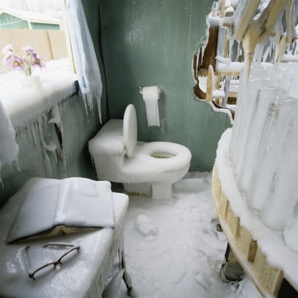 CJWHO ™ ("Deep North" Frozen Home by Chris Larson Chris...) #water #frozen #design #photography #architecture #art #ice