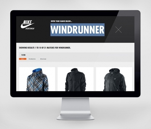 Nike Sportswear - Work - Instrument #store #nike #web