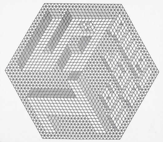 You'll be sort of surprised what there is to be found once you go... - but does it float #abstract #schrofer #geometry #jurriaan #poster