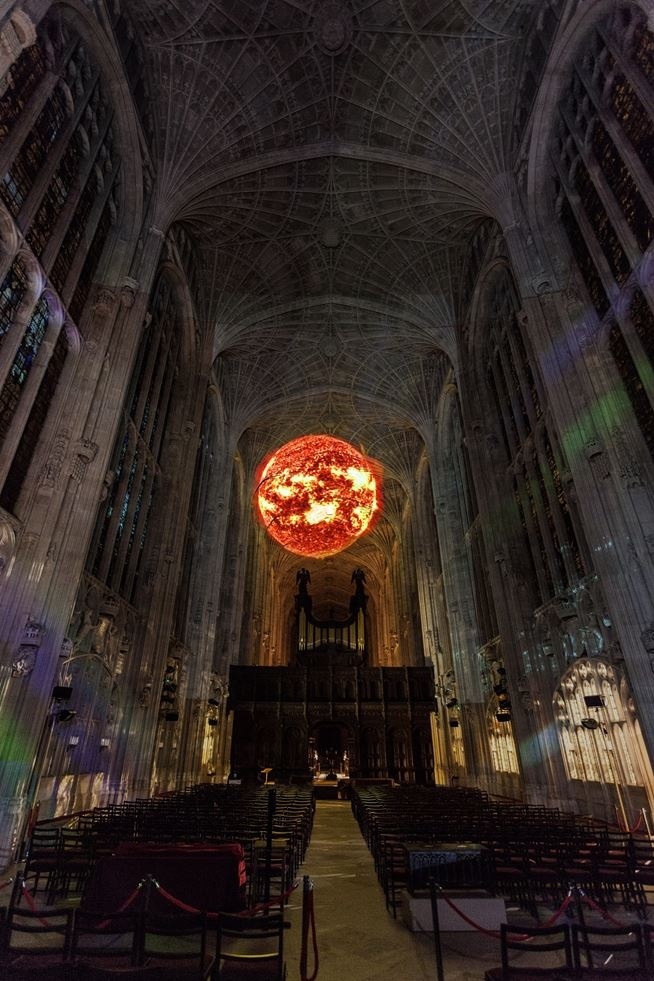 Immersive Projections in King's College Chapel, University of Cambridge