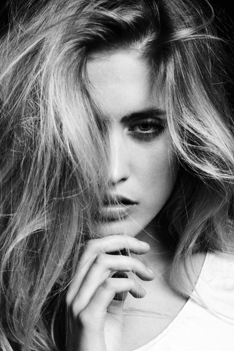 Carolina Sundström by Jesse Laitinen #whte #woman #girl #femaile #black #hair #photography #and #face #bw #beauty