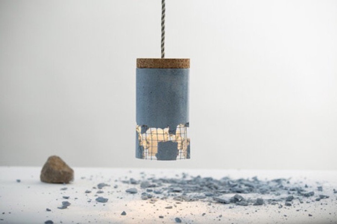 The Slash Lamp is a #fun lamp #design where you break the #lamp to get the light