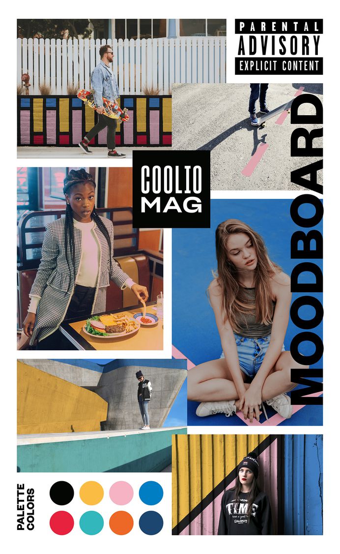 Super Cool Brand Identity for Coolio Mag