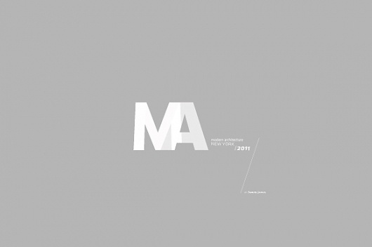 Modern Architecture / 2011 on the Behance Network #logo #branding