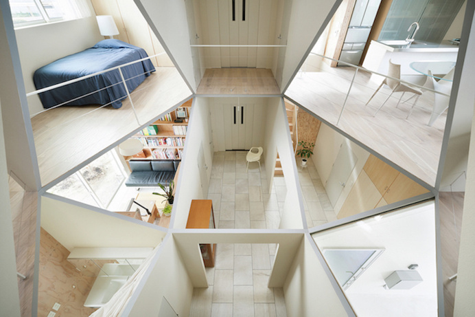 House with a Hexagonal Void