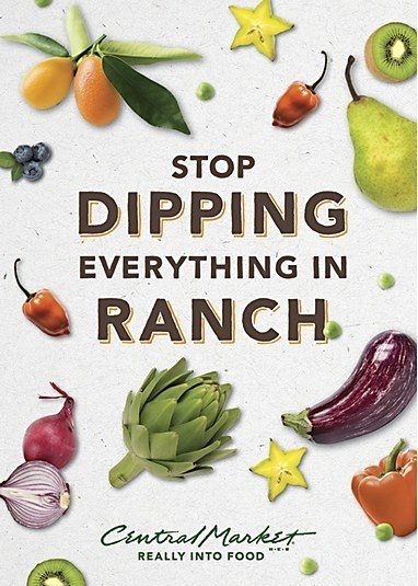 Central Market print campaign #print #photography #food