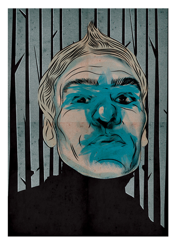 Portraits. on Behance #illustrated #illustration #portrait #drawn #man #drawing